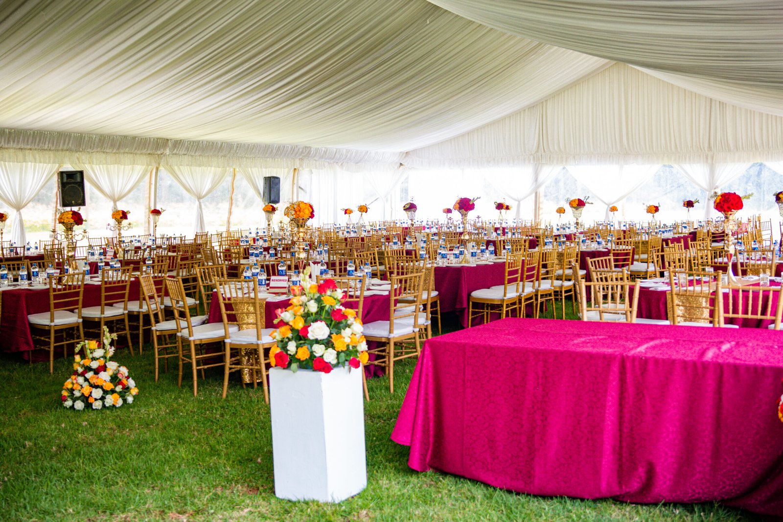 Wedding Decoration Decor Floral flowers tents stylish ceremony celebrations style